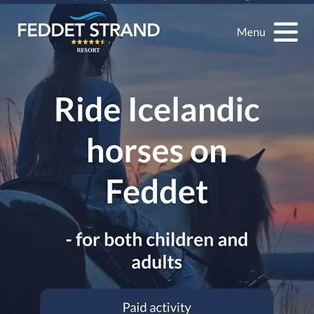 Dom wakacyjny Luksus Hus I 1st Raekke, All-incl Komfort Med Og Skov *