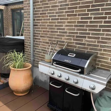 Luksus Hus I 1st Raekke, All-incl Komfort Med Og Skov Tatil Evi Strøby Ladeplads